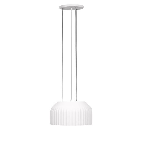 Lampadario in gesso Ledvance Decor Plaster Routes bianco, E27