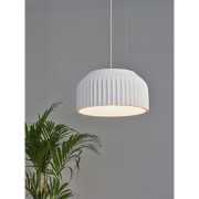 Lampadario in gesso Ledvance Decor Plaster Routes bianco, E27