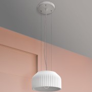 Lampadario in gesso Ledvance Decor Plaster Routes bianco, E27