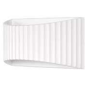 Applique in gesso Ledvance Decor Plaster Flat bianco, E27