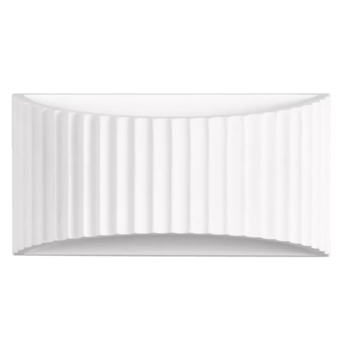 Applique in gesso Ledvance Decor Plaster Flat bianco, E27