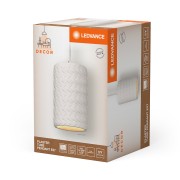 Lampadario in gesso Ledvance Decor Plaster Tube bianco, E27