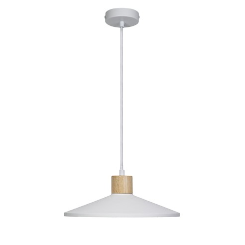 Lampadario in gesso Ledvance Decor Plaster Wood bianco, E27