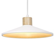 Lampadario in gesso Ledvance Decor Plaster Wood bianco, E27