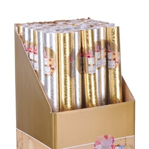 Rotolo carta regalo pacchi regalo Natale 76x500 cm assortito H&S PPP200300