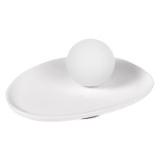 Lampada da tavolo gesso Ledvance Decor Plaster Nest bianco