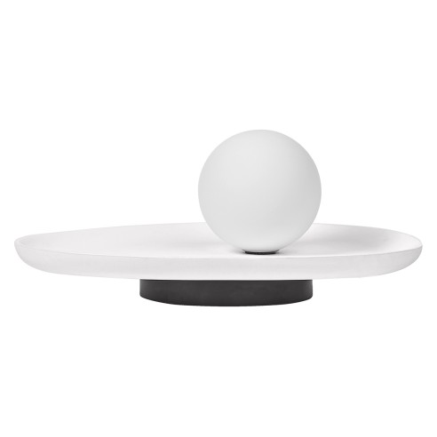 Lampada da tavolo gesso Ledvance Decor Plaster Nest bianco