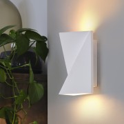 Applique in gesso Ledvance Decor Origami Swan bianco ambientata