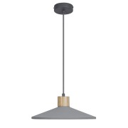 Lampadario in gesso Ledvance Decor Concrete Wood dark grey, E27