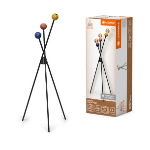 Lampada da terra Ledvance Decor Bubble 3xE27 multicolor