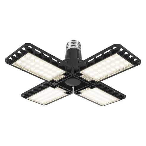 Lampadario a pannelli orientabili Ledvance Highbay Blade nero