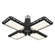 Lampadario a pannelli orientabili Ledvance Highbay Blade nero
