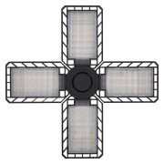 Lampadario a pannelli orientabili Ledvance Highbay Blade nero
