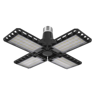 Lampadario a pannelli orientabili Ledvance Highbay Blade nero 2
