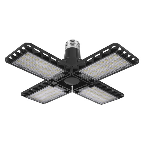 Lampadario a pannelli orientabili Ledvance Highbay Blade nero