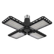 Lampadario a pannelli orientabili Ledvance Highbay Blade nero