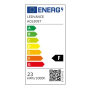 Lampadario a pannelli orientabili Ledvance Highbay Blade nero