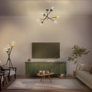Lampada da tavolo Ledvance Decor Bubble multicolor ambientata