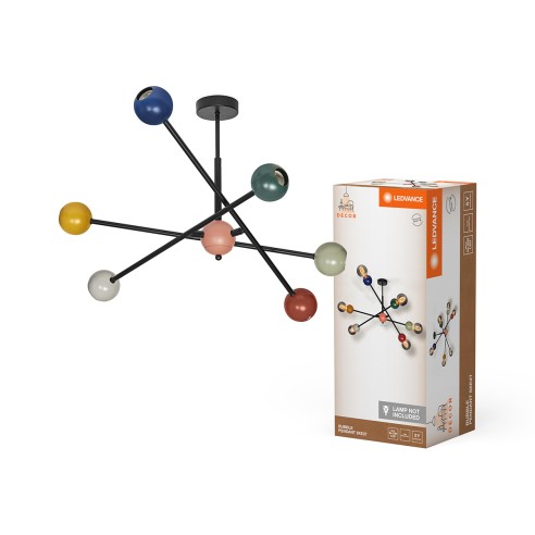 Lampadario Ledvance Decor Bubble 6xE27 multicolor