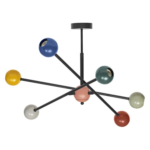 Lampadario Ledvance Decor Bubble 6xE27 multicolor