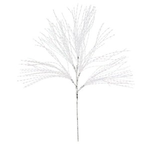 Ramo decorativo spirale iridescente H60 cm H&S CAA939380