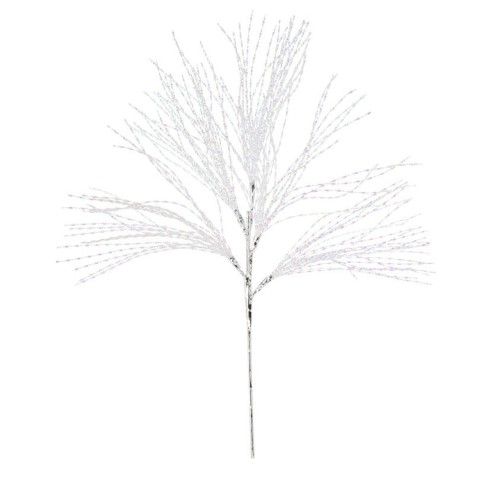 Ramo decorativo spirale iridescente H60 cm H&S CAA939380