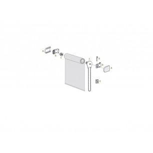 Kit-supporto-meccanismo-catenella-e-terminali-Stor-Planet-serie-Roll-up 2