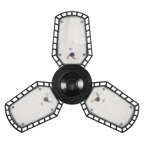 Plafoniera con pannelli orientabili Ledvance Highbay Blade nero
