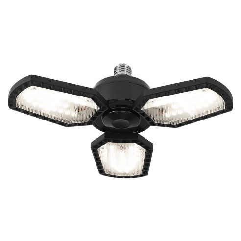Plafoniera con pannelli orientabili Ledvance Highbay Blade nero