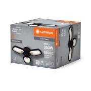 Plafoniera con pannelli orientabili Ledvance Highbay Blade nero
