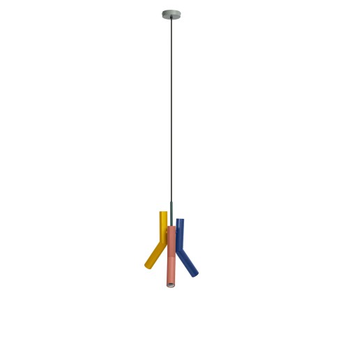 Lampadario Ledvance Decor Straw 3xE27 multicolor