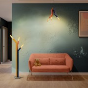 Lampadario Ledvance Decor Straw 3xE27 multicolor