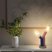 Lampada da tavolo Ledvance Decor Straw multicolor