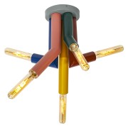 Plafoniera Ledvance Decor Straw 5xE27 multicolor