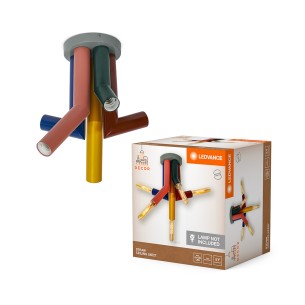 Plafoniera Ledvance Decor Straw 5xE27 multicolor