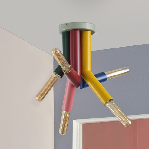 Plafoniera Ledvance Decor Straw 5xE27 multicolor