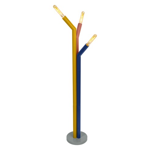 Lampada da terra Ledvance Decor Straw 3xE27 multicolor