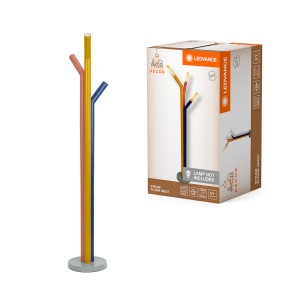 Lampada da terra Ledvance Decor Straw 3xE27 multicolor