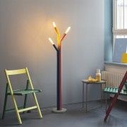 Lampada da terra Ledvance Decor Straw 3xE27 multicolor