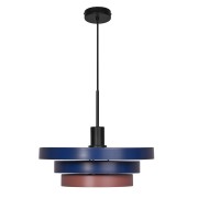 Lampadario Ledvance Decor Layers E27 blu/rosso