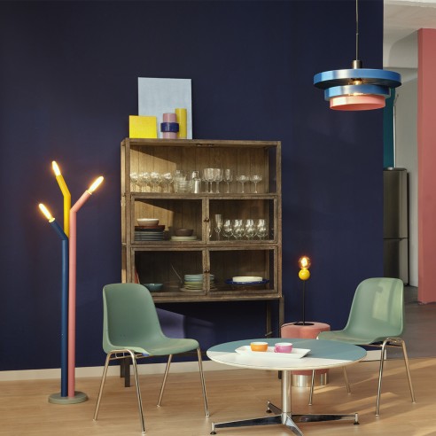 Lampadario Ledvance Decor Layers E27 blu/rosso