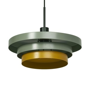 Lampadario Ledvance Decor Layers E27 verde/giallo 2
