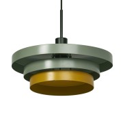 Lampadario Ledvance Decor Layers E27 verde/giallo
