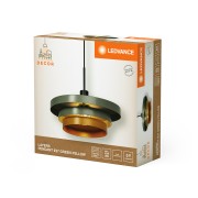 Lampadario Ledvance Decor Layers E27 verde/giallo