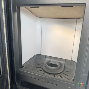 Stufa combinata pellet/legna Margaret Gres Ostuni La Nordica 2