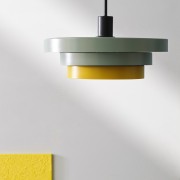Lampadario Ledvance Decor Layers E27 verde/giallo