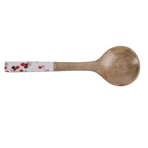 Set 2 posate a servire in legno di mango 2