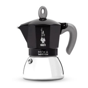 Bialetti caffettiera Moka Induction nero