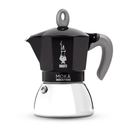 Bialetti caffettiera Moka Induction nero