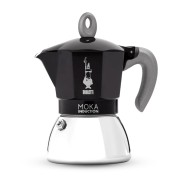 Bialetti caffettiera Moka Induction nero